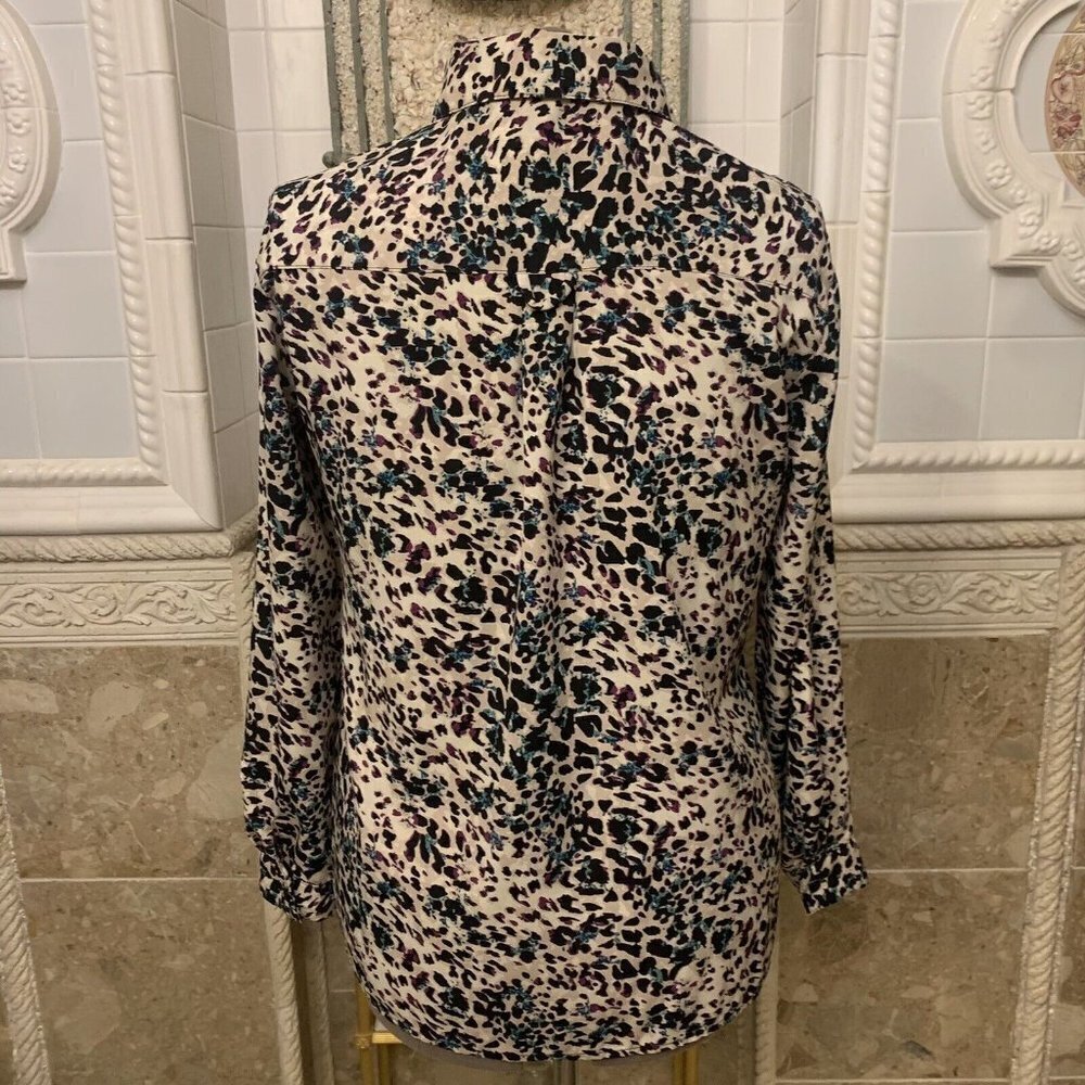 Notations. Size Large. Button Front Poly/Spandex.… - image 5